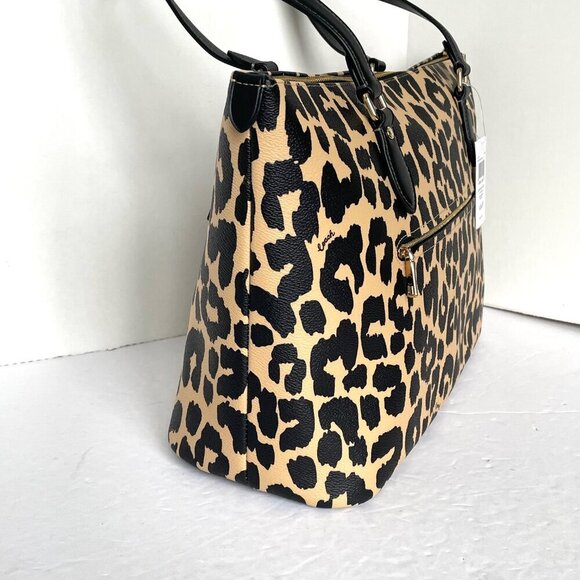 Coach Gallery Leopard Tote Bag CY347 Coated Canvas Shoulder Bag Medium ORIGPKG - Picture 7 of 13